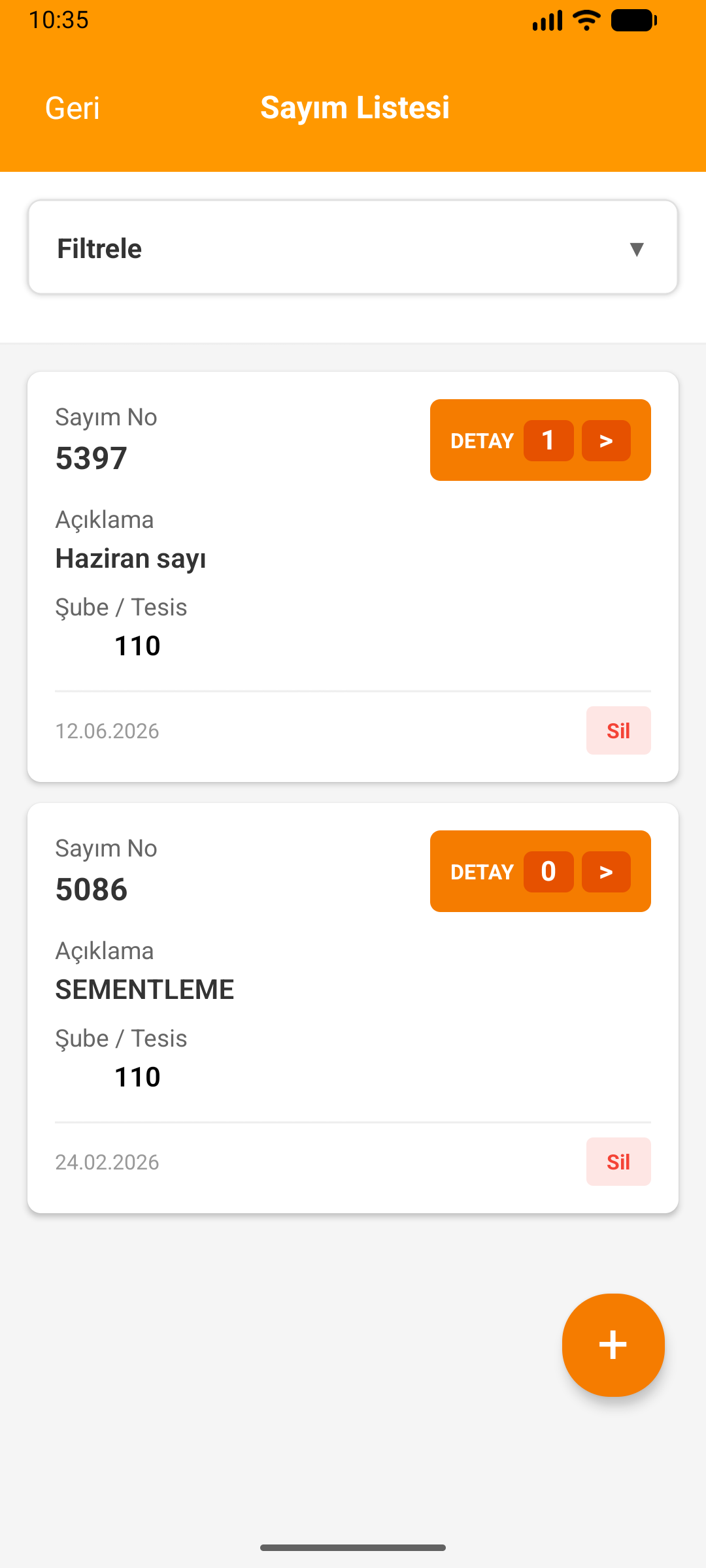 WMS Sayım