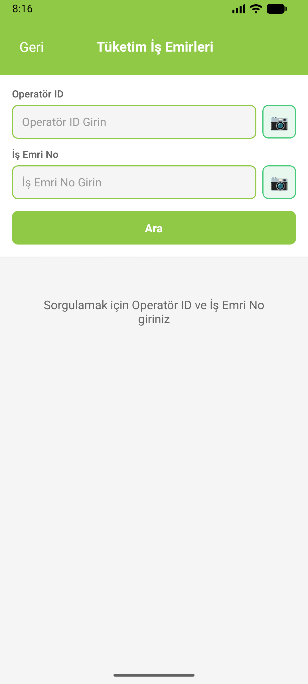 WMS Tüketim